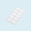 Transparent adhesive buffers ø 15 mm, set of 10