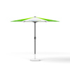 Small umbrella with crank ø 250 cm, without valance, frame anthracite