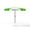 Small umbrella with crank ø 250 cm, frame anthracite