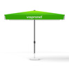 Small crank umbrellas, square, 300 x 200 cm