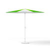 Small umbrella with crank ø 300 cm, without valance, white frame