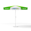 Small umbrella with crank ø 300 cm, white frame