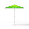 Small square umbrellas with crank, without valance, 250 x 250 cm