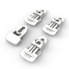 Clamp Eyelets Midi, Set of 4