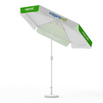 Small umbrellas with crank, ø 270 cm, tiltable canopy