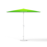 Small umbrellas with crank, square, without valance, 250 x 180 cm