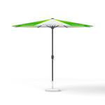 Small umbrella with crank ø 300 cm, without valance, frame anthracite