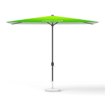 Small umbrellas with crank, square, without valance, 300 x 200 cm