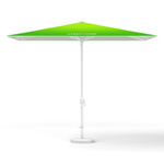 Small square umbrellas with crank, without valance, 300 x 300 cm