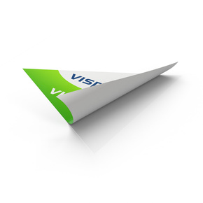 Stickers, triangular, apex pointing upwards