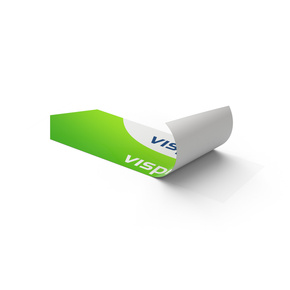 Stickers, arrow pointing left