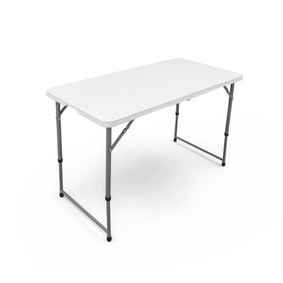 Rectangular folding table, 121 x 60 x 74 cm