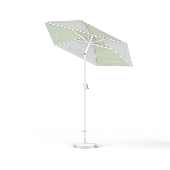 Small umbrellas with crank, ø 210 cm, tiltable canopy