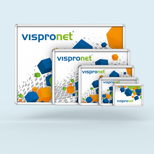 Snap frame, available in 5 sizes