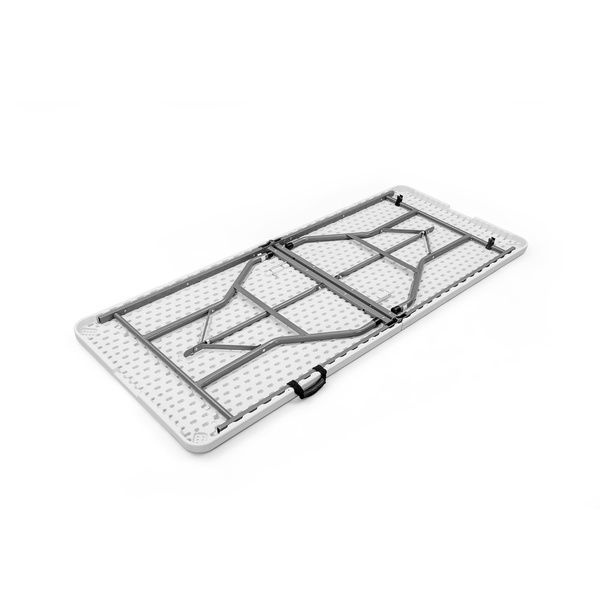 Folding table, collapsible frame, foldable tabletop