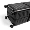 4 wheels for effortless maneuvering of the case