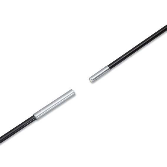 Plug-in system made of lightweight fiberglass rod segments