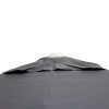 Air hood at the top of the umbrella for increased stability in gusts of wind
