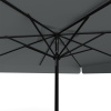 Parasol anthracite 300 x 300 cm – bottom view