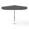 Square parasol 300 x 300 cm anthracite with crank plain colour