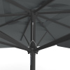 Parasol anthracite 300 x 300 cm – detail of cable pull