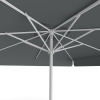 Parasol anthracite 300 x 300 cm – bottom view