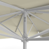 Parasol beige 250 x 250 cm – detail of cable pull