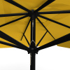 Parasol orange 300 x 300 cm – detail of cable pull
