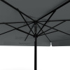 Sonnenschirm mit Logodruck, 300 x 300 cm, Ansicht von unten