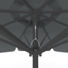 Parasol with crank ø 300 cm, detail of cable pull