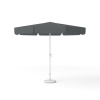 Round parasol, ø 300 cm, anthracite – with crank, plain colour