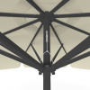 Parasol with crank ø 300 cm, detail of cable pull