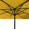 Sonnenschirm mit Logodruck, 300 x 300 cm, Ansicht von unten