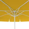 Parasol orange, ø 300 cm – bottom view