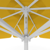 Parasol with crank ø 300 cm, detail of cable pull