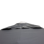 Air hood at the top of the umbrella for increased stability in gusts of wind