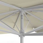 Parasol beige 250 x 250 cm – detail of cable pull