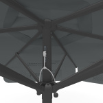 Sonnenschirm mit Logodruck, ø 250 cm, Detail Seilzug