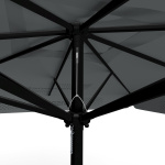 Sonnenschirm mit Logodruck, 300 x 300 cm, Detail Seilzug