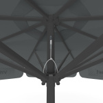 Sonnenschirm mit Logodruck, ø 300 cm, Detail Seilzug