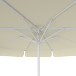 Parasol beige, ø 300 cm – bottom view