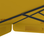 Sonnenschirm mit Logodruck, 250 x 250 cm, robuste Streben