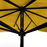 Sonnenschirm mit Logodruck, 300 x 300 cm, Detail Seilzug