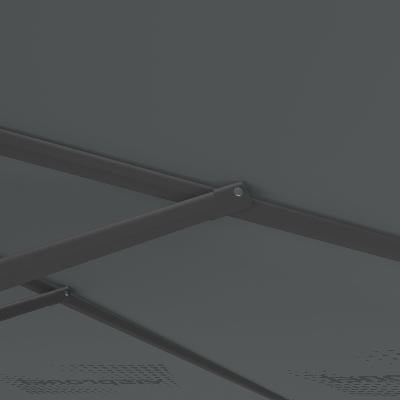 Parasol with logo print, ø 300 cm, robust ribs