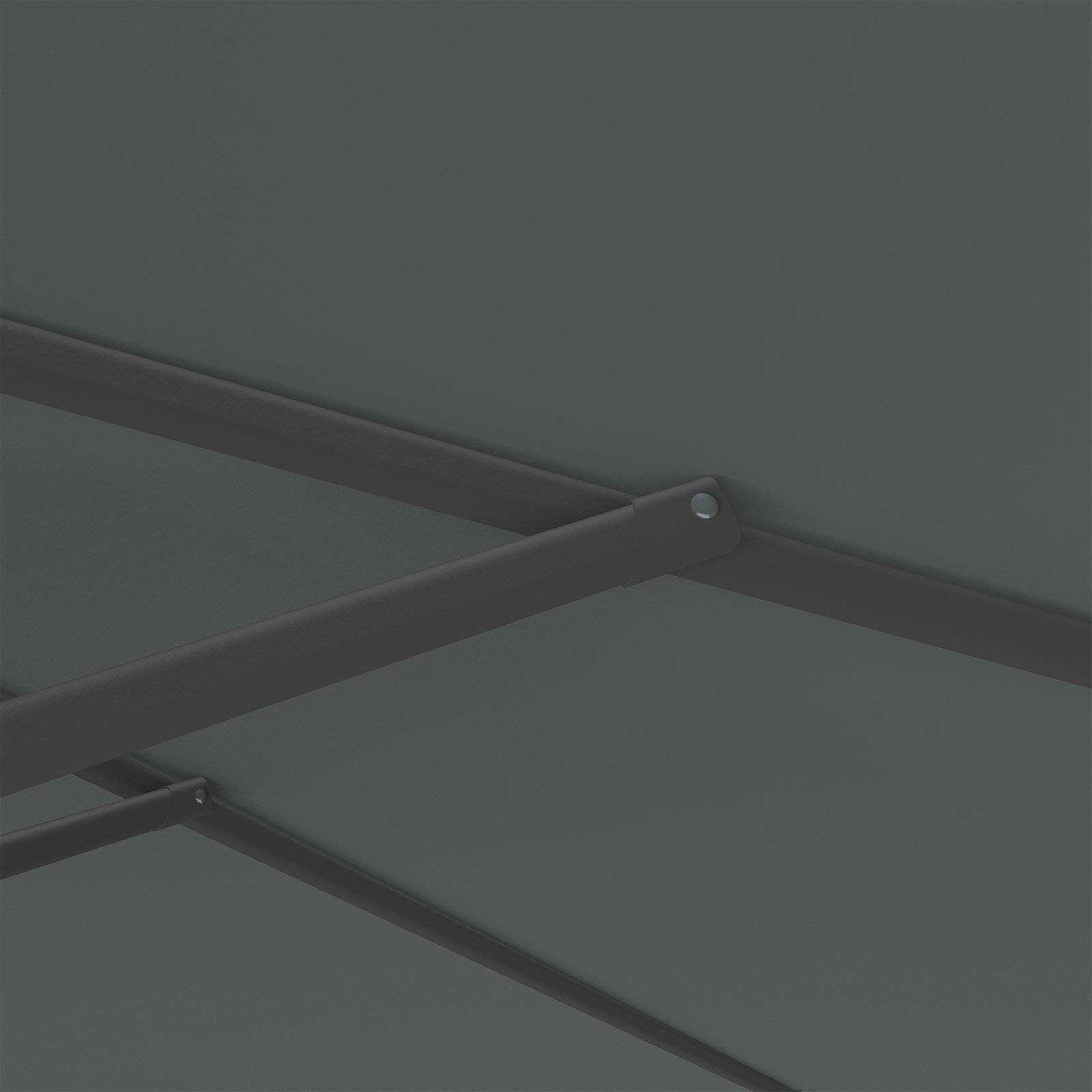 Parasol anthracite, ø 300 cm, robust ribs