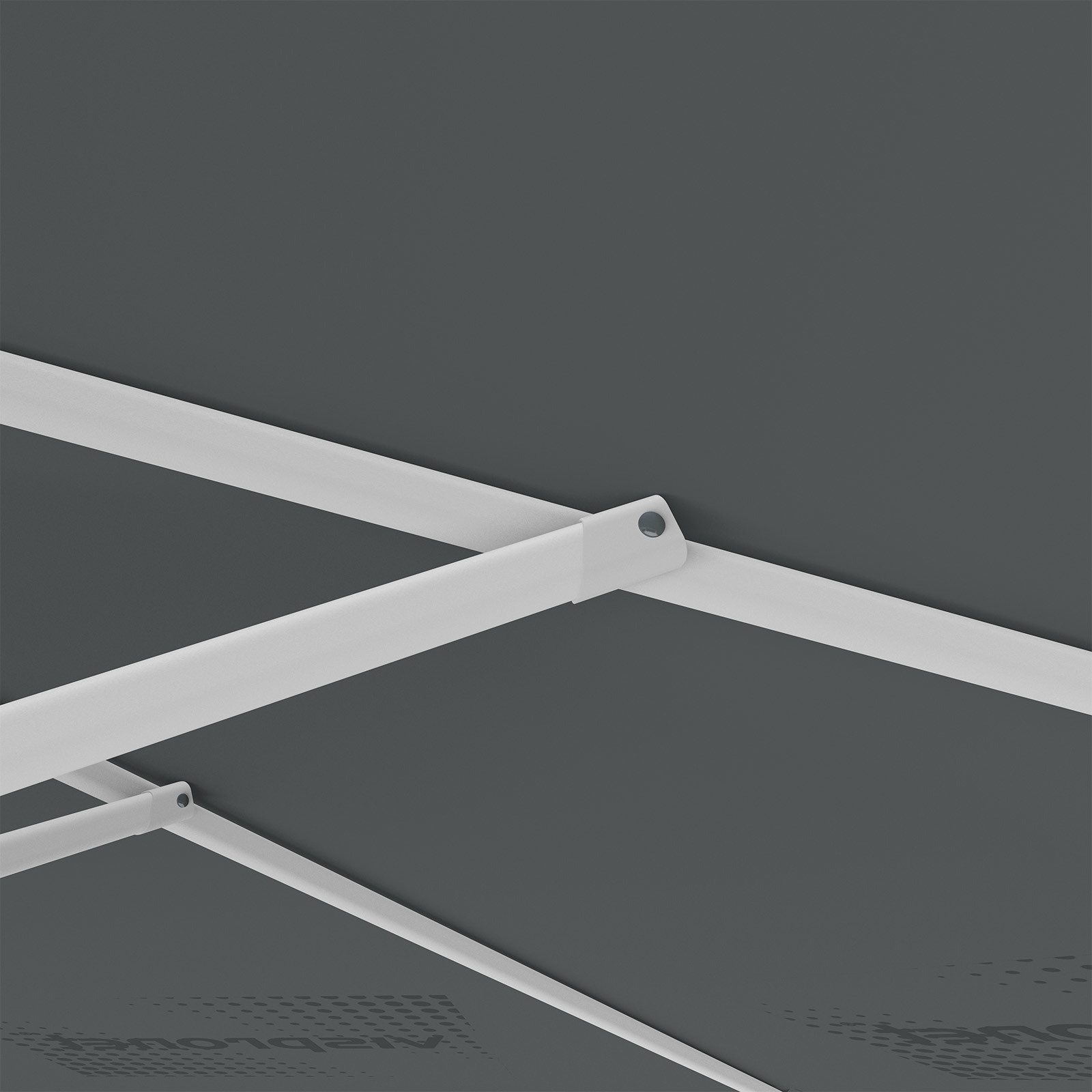 Parasol with logo print, ø 300 cm, robust ribs