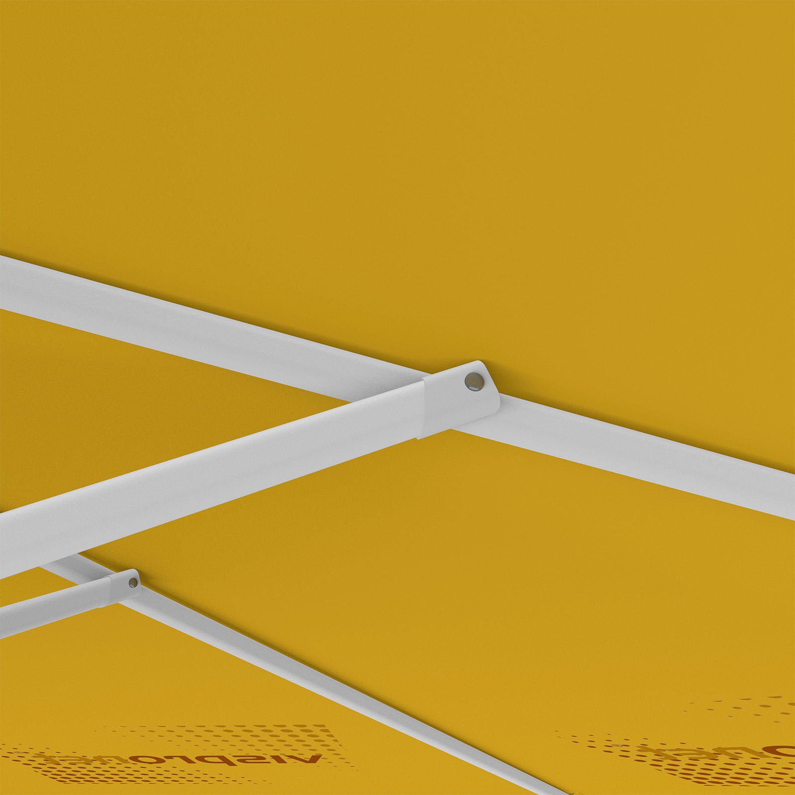 Parasol with logo print, ø 300 cm, robust ribs