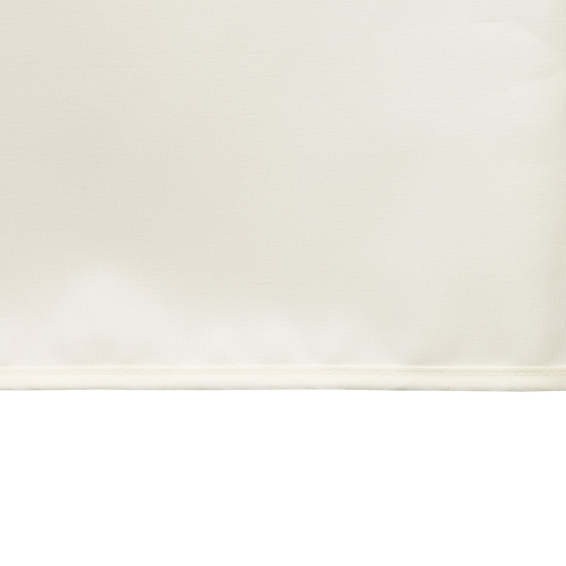 Valance with colour-coordinated edging