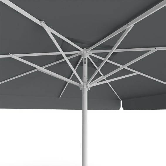 Parasol anthracite 300 x 300 cm – bottom view
