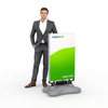 LED sidewalk sign Lightbox battery - outdoor